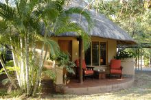 In Sefapane Lodge overnacht u in een typische Afrikaanse rondavel