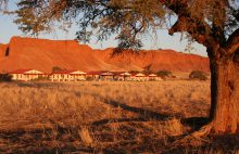 Namib Desert Lodge is een ideale basis om Sossusvlei te verkennen