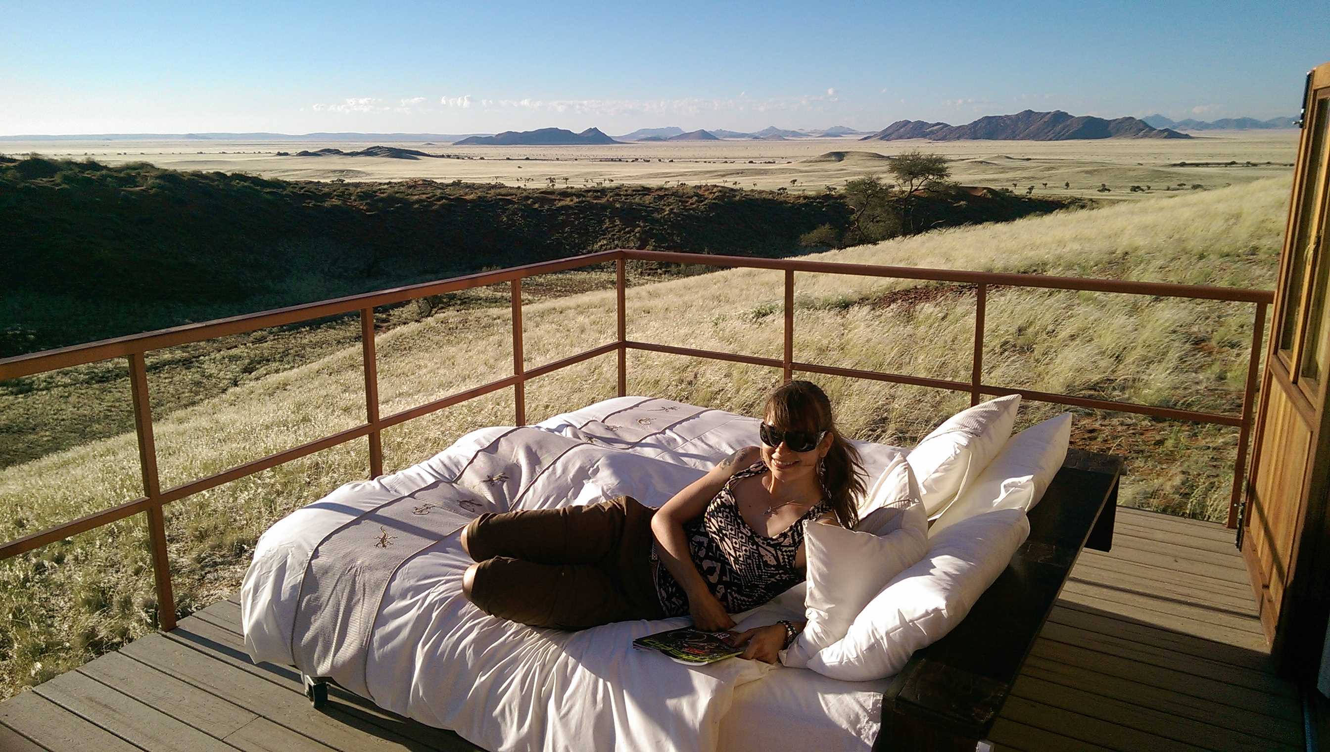 Slapen onder de sterrenhemel van Namibië