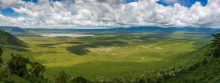 Ngorongoro Krater is een prachtig natuurgebied in Tanzania