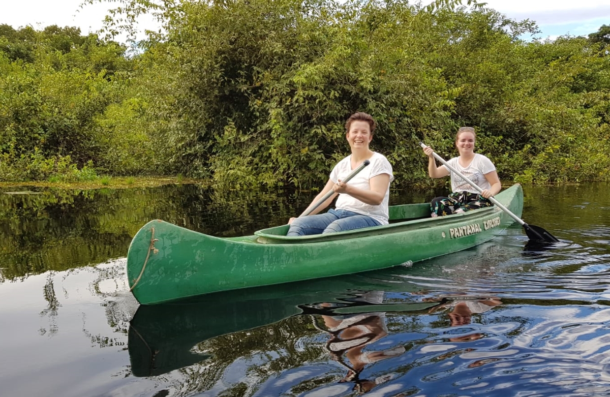 Oog in oog met een jaguar in de Pantanal