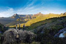 Het gebied rondom Drakensberg staat op de UNESCO-werelderfgoedlijst en leent zich uitstekend voor wandelingen