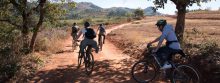 Mountainbiken is een ideale excursie voor de hele familie om de omgeving te verkennen