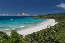 Het strand Grand Anse op La Digue is perfect voor een ontspannen strandvakantie